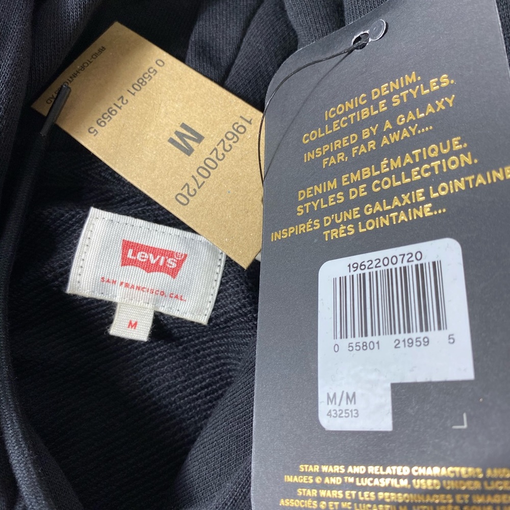 Levi’s x Star Wars Darth Vader Hoodie Sweater - Picture 6 of 8